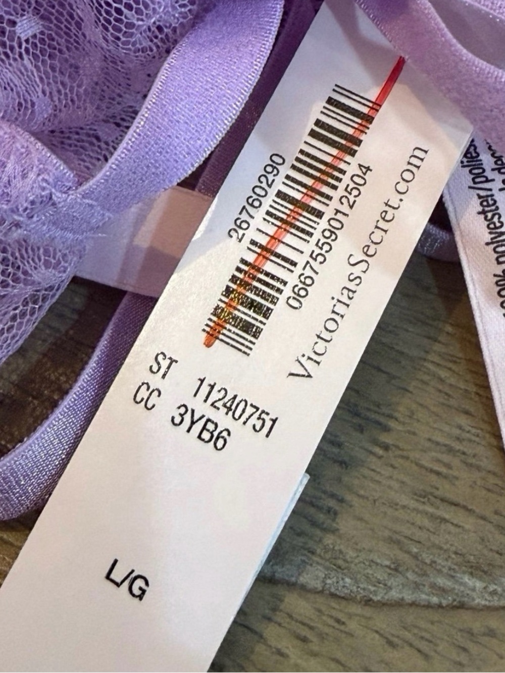 Victoria secret Sheer Lavender Bow Lingerie Teddy crotchless - cup less - Picture 4 of 7